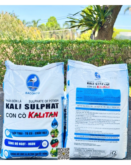 BCC - Kalitan (Kali Sulphat) - Bao Xanh 25kg