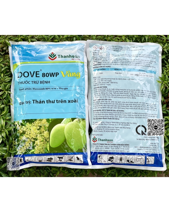 Dove 80WP Vàng - 1 Kg x 20 gói