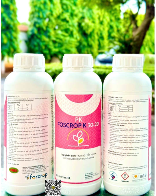 Foscrop K 30.20 - 1 lít x 12 chai