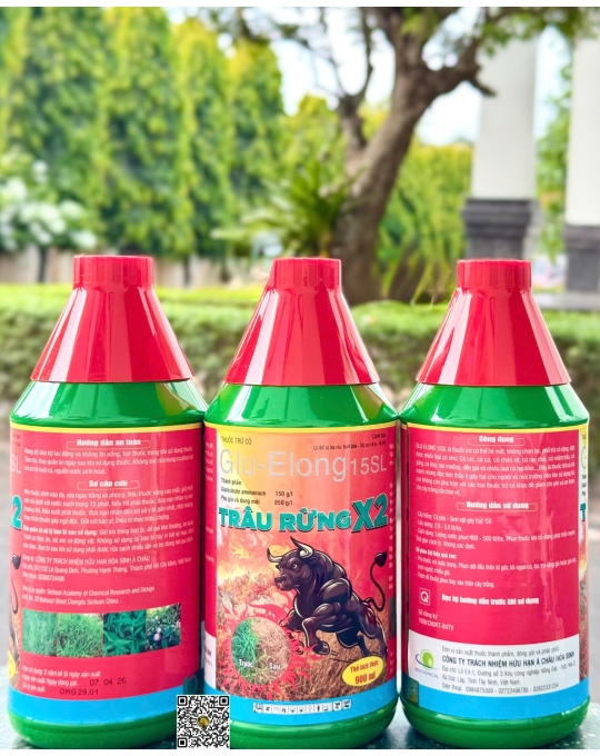 Glu - ELong 15SL - 900ml x 20 chai (Trâu Rừng X2)