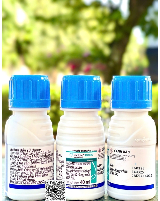 Incipio 100DC 40ml x 100 chai