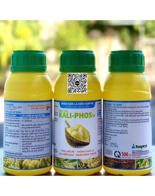 Kali Phos Sầu Riêng - 500ml x 20 chai