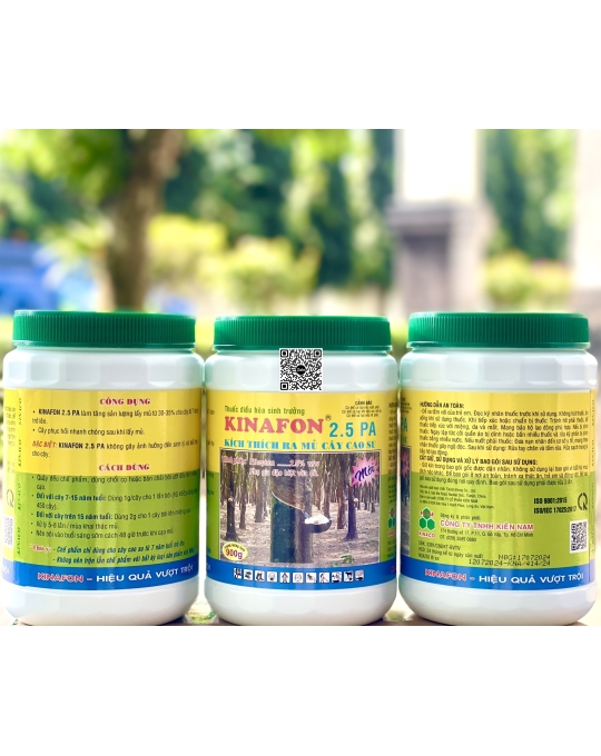 Kinafon 2.5 PA Dầu Cao Su - 900gr