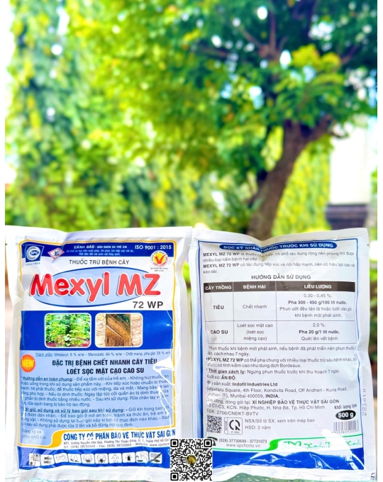 Mexyl 72WP - 500gr x 20 gói