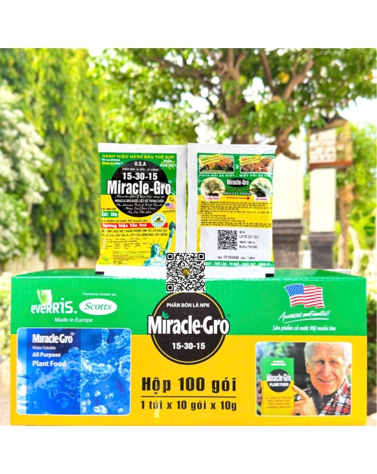 Miracle Gro 15.30.15 - 10gr (10h x 100 gói)