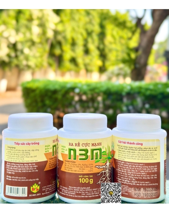 N3M Ra Rễ - 100gr x 100 lon