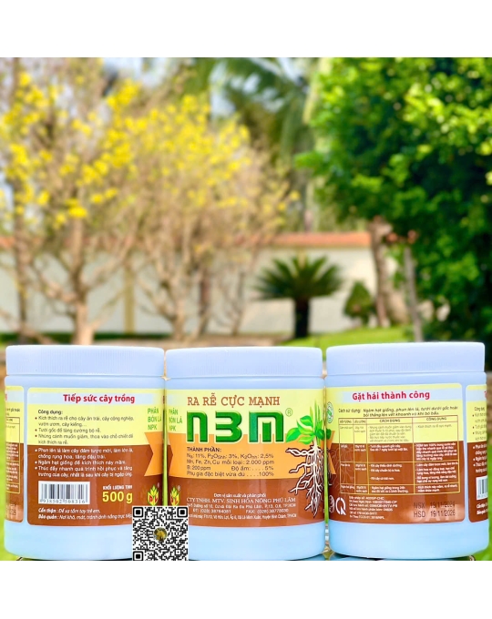 N3M ra rễ - 500gr x 40 lon