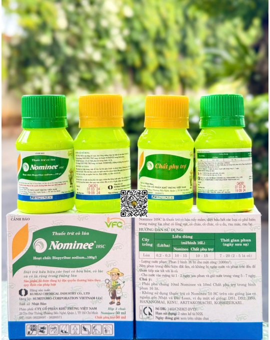 Nominee 10SC - 50ml x 60 chai (hop)