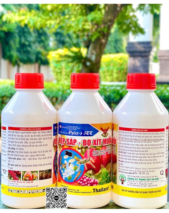 Pytax - S 5EC - 900m x 20 chai (Rệp Sáp, Bọ Xít Muỗi)