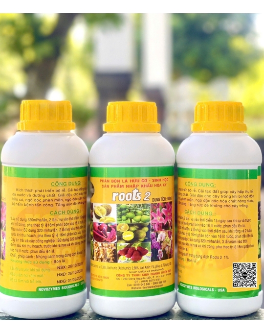 Roots 2 Vàng - 500ml x 20 chai