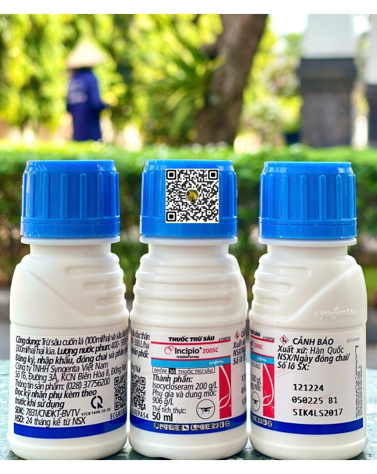 Incipio 200SC Chai - 50ml x 100 chai