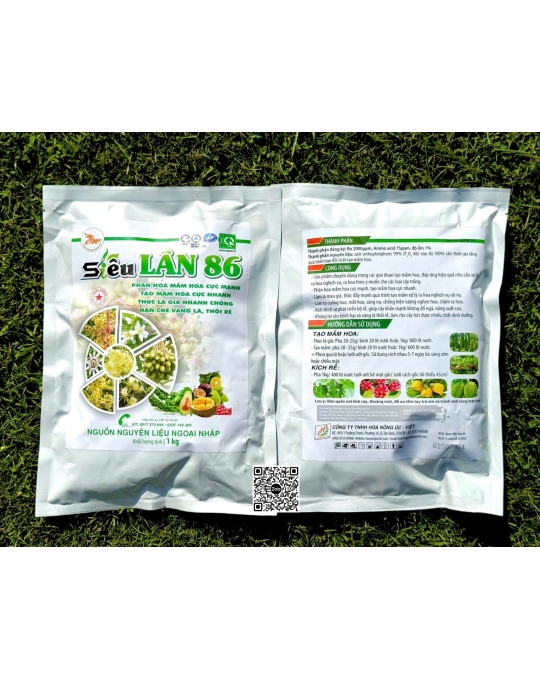 Siêu Lân 86 UV - 1kg x 25 gói