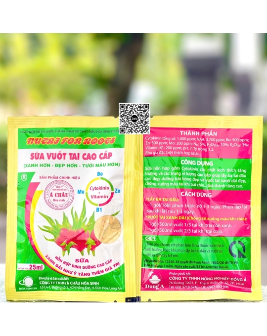 Sữa Vuốt Tai - 25ml (8h x 50 gói) (AC-Nutri For Roots) 