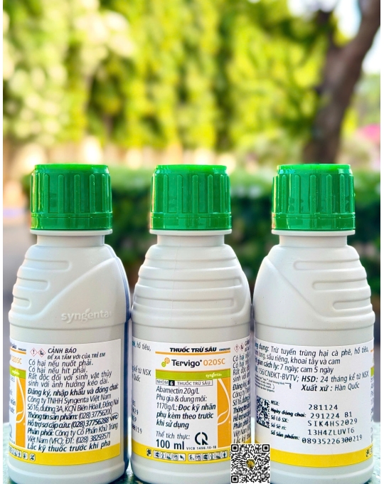 Tervigo 020SC - 100ml x 100 chai