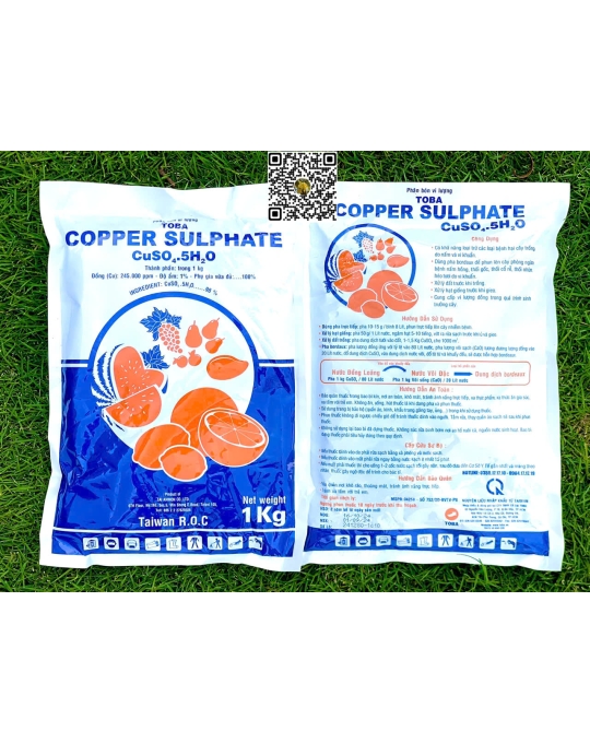 Toba - Đồng - 1kg (25 bịch/Bao)