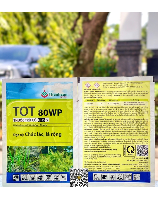 TOT 80WP - 25gr x 400 gói