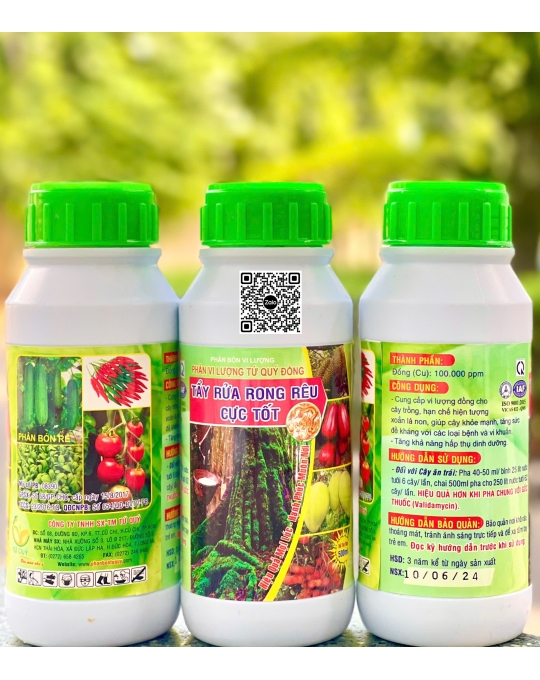 TQ - Rong Rêu - 500ml x 30 chai