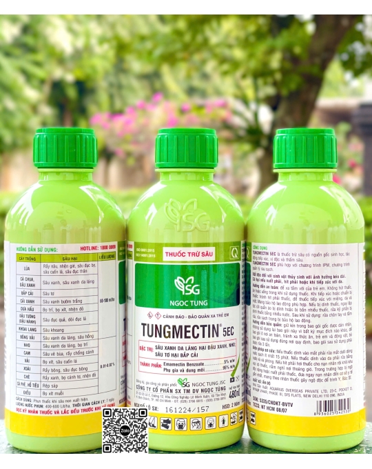 Tungmectin 5.0EC - 480ml x 30 chai