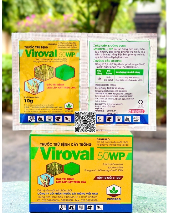 Viroval 50WP - 10gr ( 50h x 10goi)