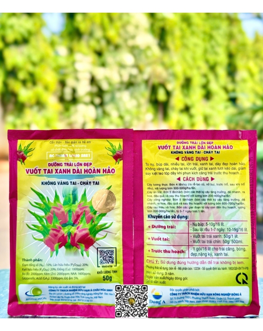 Vuốt Tai Hoàn Hảo - 50gr x 120 gói (AC Thanh Long SR 21)