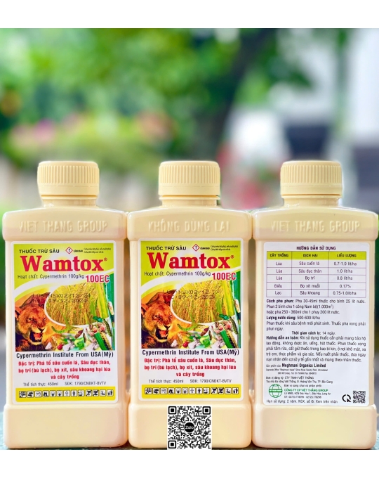 Wamtox 100EC - 450ml x 32 chai